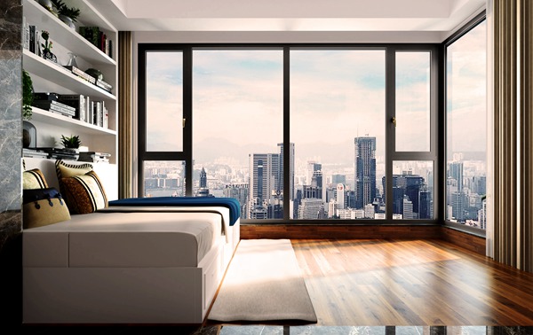 高低軌推拉窗封陽(yáng)臺(tái)-封露臺(tái)